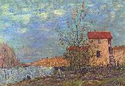 Alfred Sisley Der Loing bei Moret oil painting
